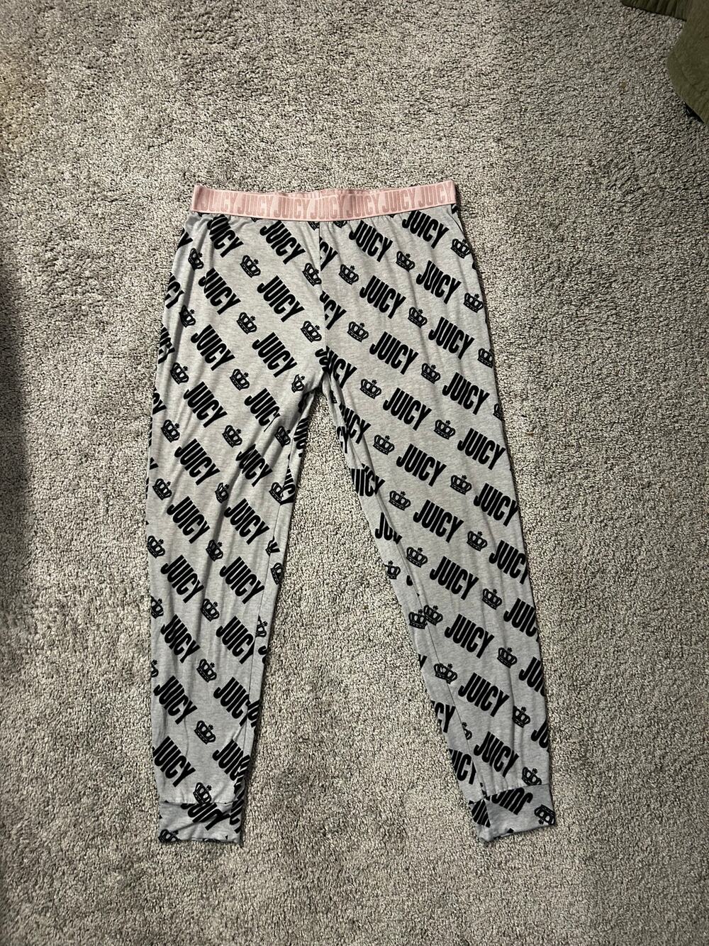 Juicy Couture logo loungewear pants
